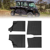 Kemimoto '20–'25+ Can-Am Defender Weather Rubber Floor Mats - 4Pcs