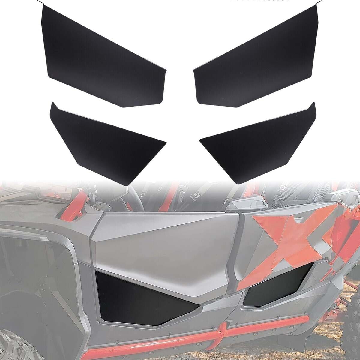 Kemimoto '20-'25 Honda Talon 1000X 4 UTV Half Lower Door Panel