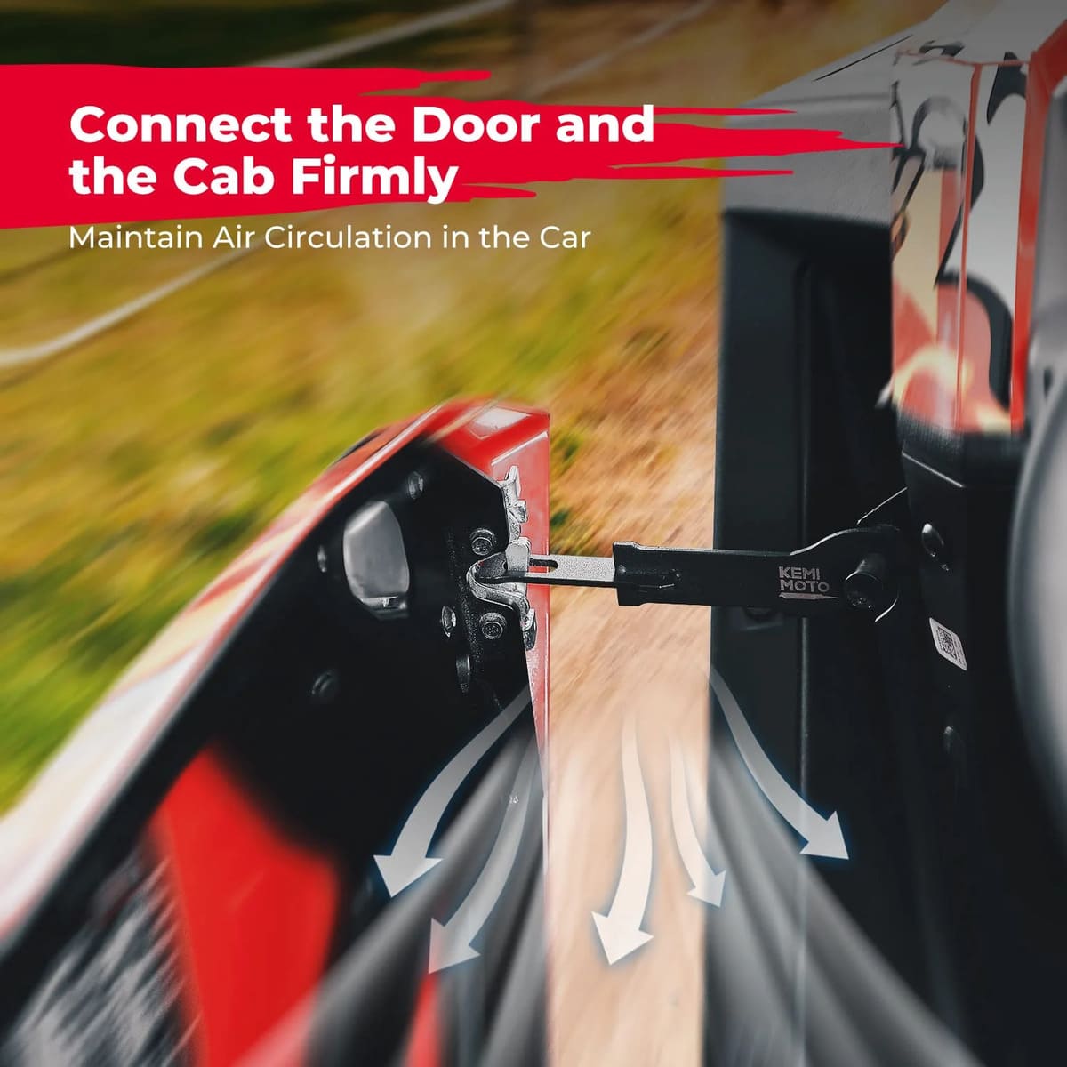 Kemimoto '20-'25 Polaris RZR Pro R 4.5" Door Latches