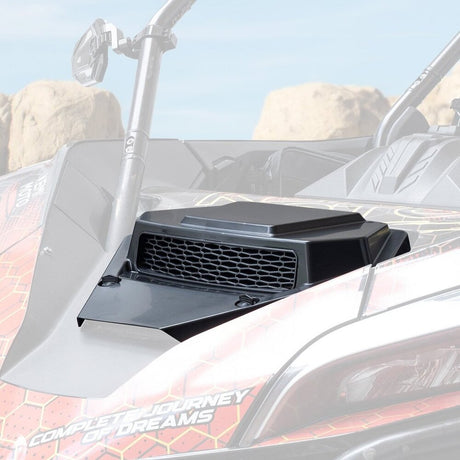 Kemimoto '20+ CF Moto ZForce 950 UTV Hood Scoop w/ Vented Mesh