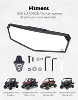 Kemimoto '21-'25 CF Moto UForce/ ZForce Rear View Mirror