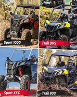 Kemimoto '21+ Can-Am Commander 700 & 1000R One Pair Side Mirrors