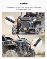 Kemimoto '21+ Can-Am Commander Front Corner Bumper