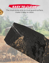 Kemimoto '21 Yamaha Wolverine RMAX 4 1000 Mudguard Fender Flares Splash Guard