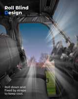 Kemimoto '22-'24 CF Moto UForce 1000XL Soft Cab Enclosure Doors