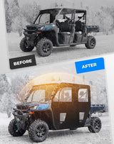 Kemimoto '22-'24 CF Moto UForce 1000XL Soft Cab Enclosure Doors