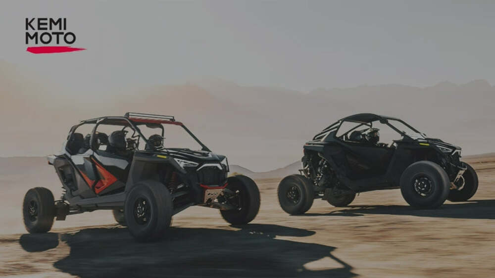 Kemimoto '22-'24 Polaris RZR Pro R Rear Cargo Bed Extender Tailgate