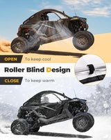 Kemimoto '22-'24 Polaris RZR Pro R Upper Doors Soft Cab Enclosures