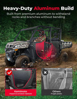 Kemimoto '22-'25 CF Moto UForce 1000XL 4 Piece Aluminum Half Doors