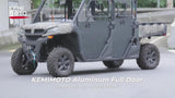 Kemimoto '22+ CFMoto UForce 1000 XL Full Doors with Sliding Window