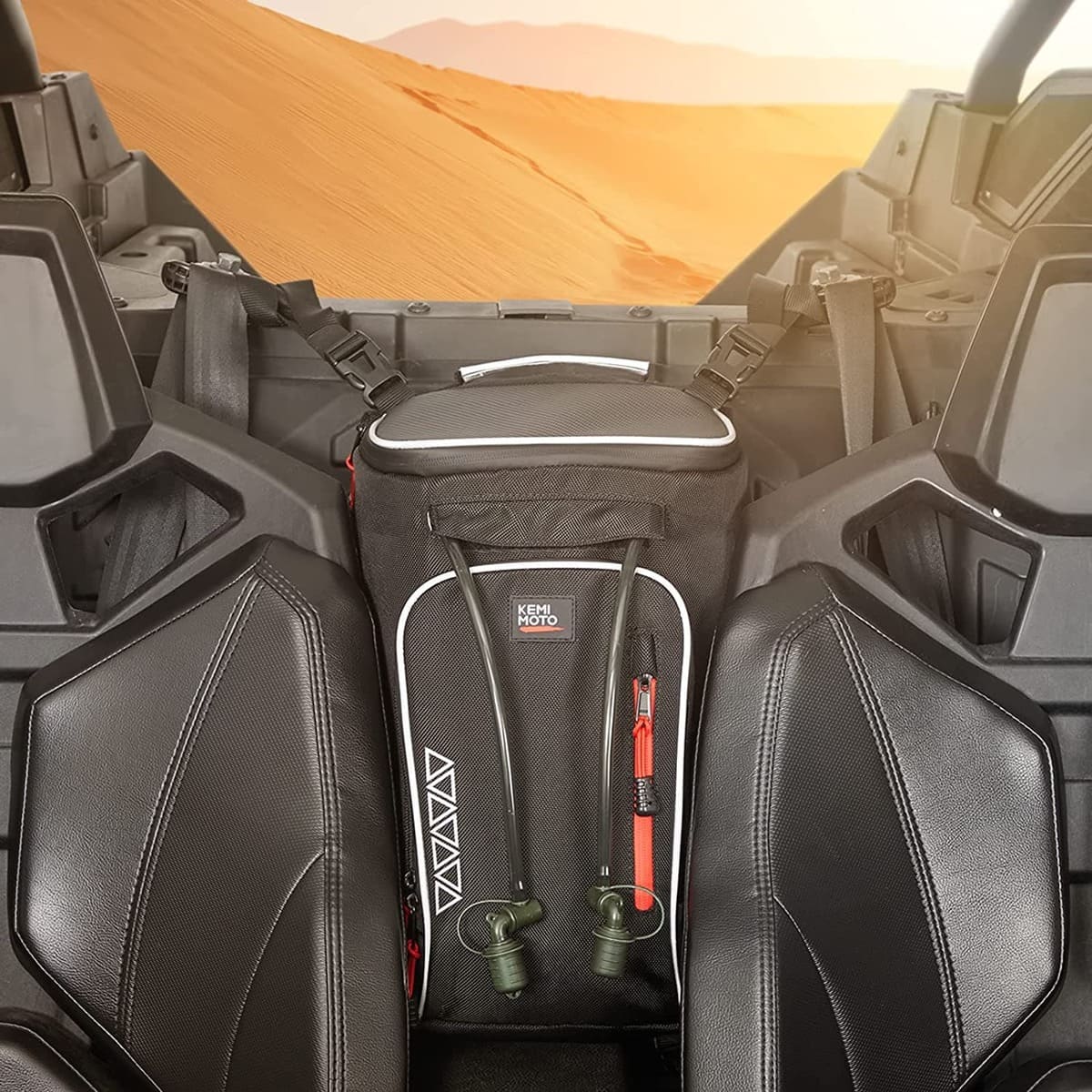 Kemimoto '22 Yamaha Wolverine RMAX 2 Center Shoulder Console Bag