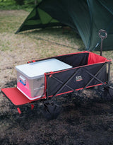 Kemimoto 220lbs Heavy Duty Folding Beach Wagon Cart