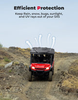 Kemimoto '23-'24 Honda Pioneer 1000-6 Plastic Hard Roof Top