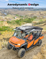 Kemimoto '23-'24 Honda Pioneer 1000-6 Plastic Hard Roof Top