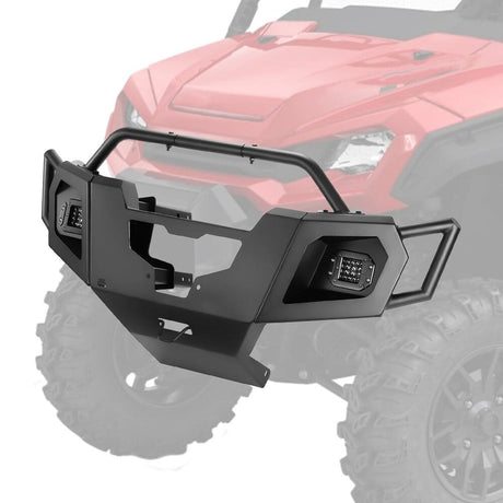 Kemimoto '23-'24 Honda Pioneer 1000-6 UTV Front Bumper with Lights