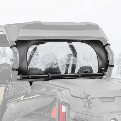 Kemimoto '23+ CF Moto ZForce 950 Soft Rear Windshield Roll - Up/Down