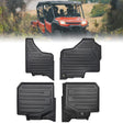 Kemimoto '23+ Honda Pioneer 1000-6 Anti Slip Liners TPE All Weather Floor Mats - 4Pcs