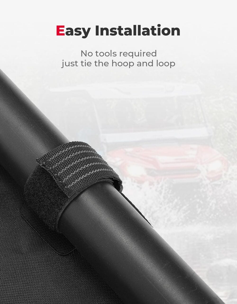 Kemimoto '23+ Honda Pioneer 1000-6 UTV Water Resistant Sunshade Canvas Roof