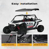 Kemimoto '24-'25 Polaris RZR XP 1000 3-in-1 UTV Roof Hard Top
