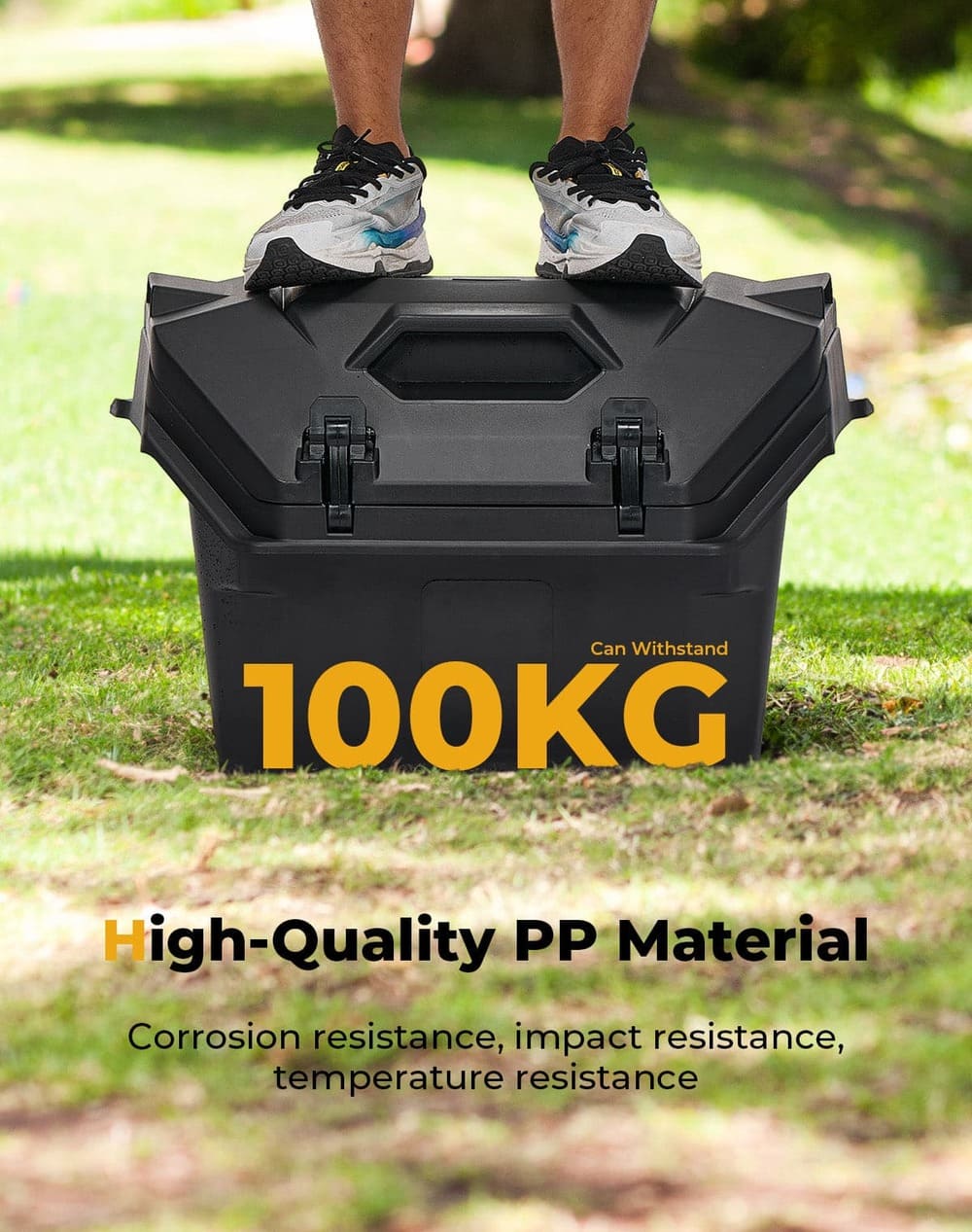 Kemimoto '24-'25 Polaris RZR XP 1000/4 1000 55QT Rear Cargo Box