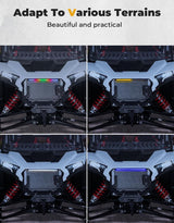 Kemimoto '24-'25 Polaris RZR XP 4 1000 Front Light Chasing Color Light