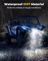 Kemimoto '24-'25 Polaris RZR XP 4 1000 Front Light Chasing Color Light