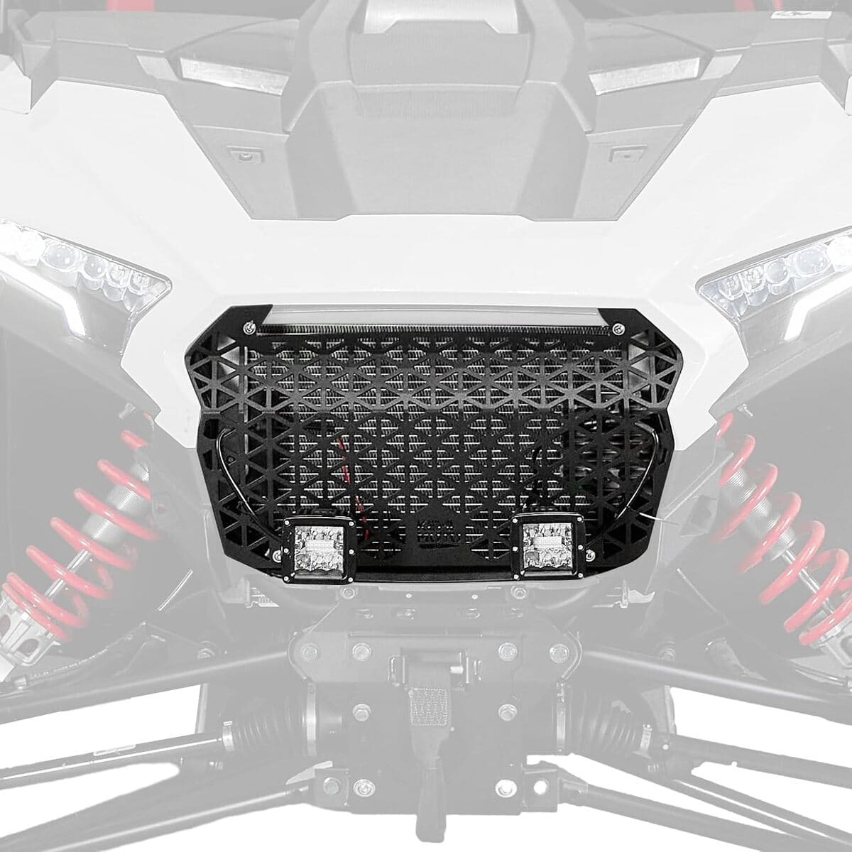 Kemimoto '24-'25 Polaris RZR XP 1000 Aluminum Front Grill w/ Light