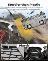 Kemimoto '24-'25 Polaris RZR XP 1000 Aluminum Front Grill w/ Light