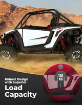 Kemimoto '24-'25 Polaris RZR XP 1000 Heavy Duty Steel Nerf Bars Rock Sliders