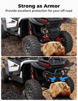 Kemimoto '24-'25 Polaris RZR XP 1000 Heavy Duty Steel Rear Bumper