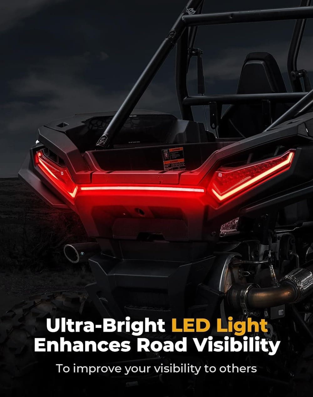 Kemimoto '24-'25 Polaris RZR XP 1000/4 Tail Lights