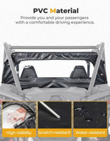 Kemimoto '24-'25 Polaris RZR XP 1000/4 1000 Soft Rear Windshield