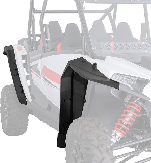 Kemimoto '24-'25 Polaris RZR XP 4 1000 8.5" Fender Flares Extended Mud Flaps - 4 Pcs