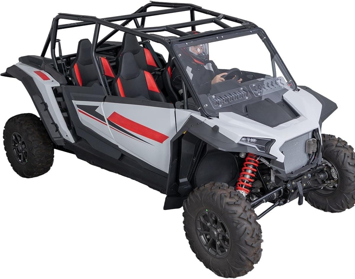 Kemimoto '24-'25 Polaris RZR XP 4 1000 8.5" Fender Flares Extended Mud Flaps - 4 Pcs