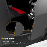 Kemimoto '24-'25 Polaris RZR XP 4 1000 Aluminum Half Door w/ PC Window - 4 Pcs