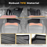 Kemimoto '24-'25 Polaris RZR XP 4 1000 TPE Non-Slip Floor Mats - 4 Pcs