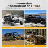 Kemimoto '24-'25 Polaris RZR XP 4 1000 TPE Non-Slip Floor Mats - 4 Pcs