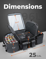 Kemimoto '24+ Can-Am Maverick R 112L Rear Cargo Bag
