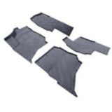 Kemimoto '24+ Polaris Ranger XD 1500 CREW 4 Pcs TPE Floor Anti-Slip Mats