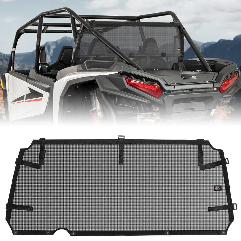 Kemimoto '24+ Polaris RZR XP 1000 Rear Window Net