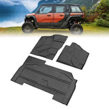 Kemimoto '24+ Polaris Xpedition XP 5/ADV 5 Front & Rear TPE Floor Mat