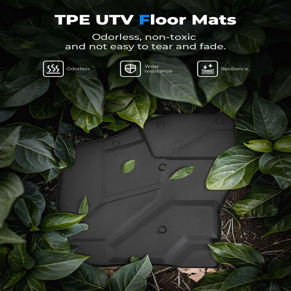 Kemimoto '24+ Polaris Xpedition XP/ADV Front TPE Floor Mat