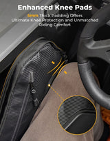 Kemimoto '25 Polaris RZR Pro S 6Q Front Door Bags w/ Knee Pads