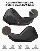 Kemimoto '25 Polaris RZR Pro S 6Q Front Door Bags w/ Knee Pads