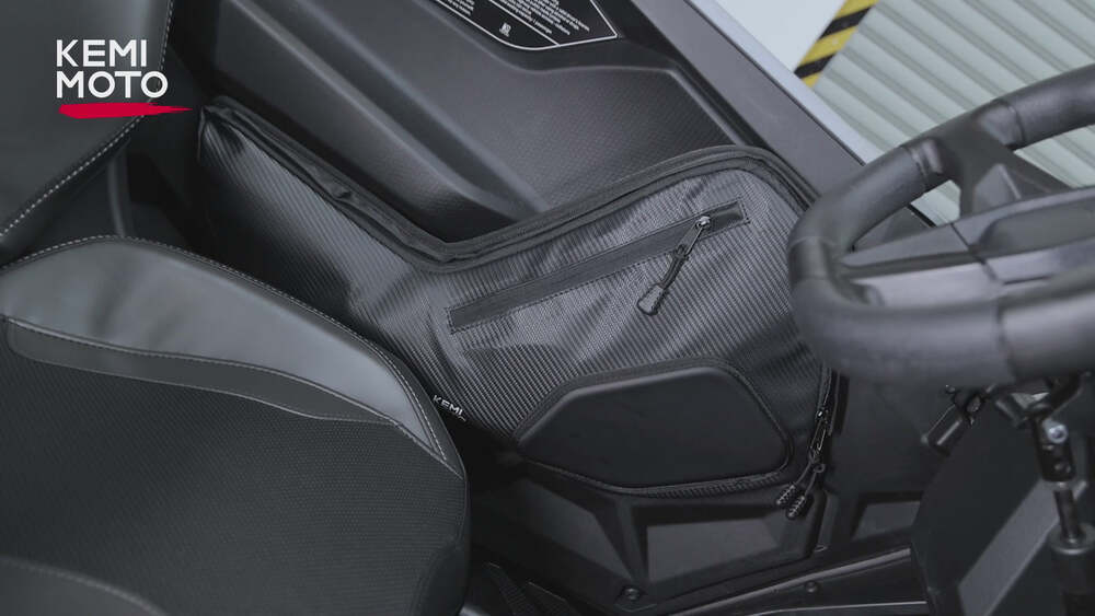 Kemimoto '25 Polaris RZR Pro S 6Q Front Door Bags w/ Knee Pads