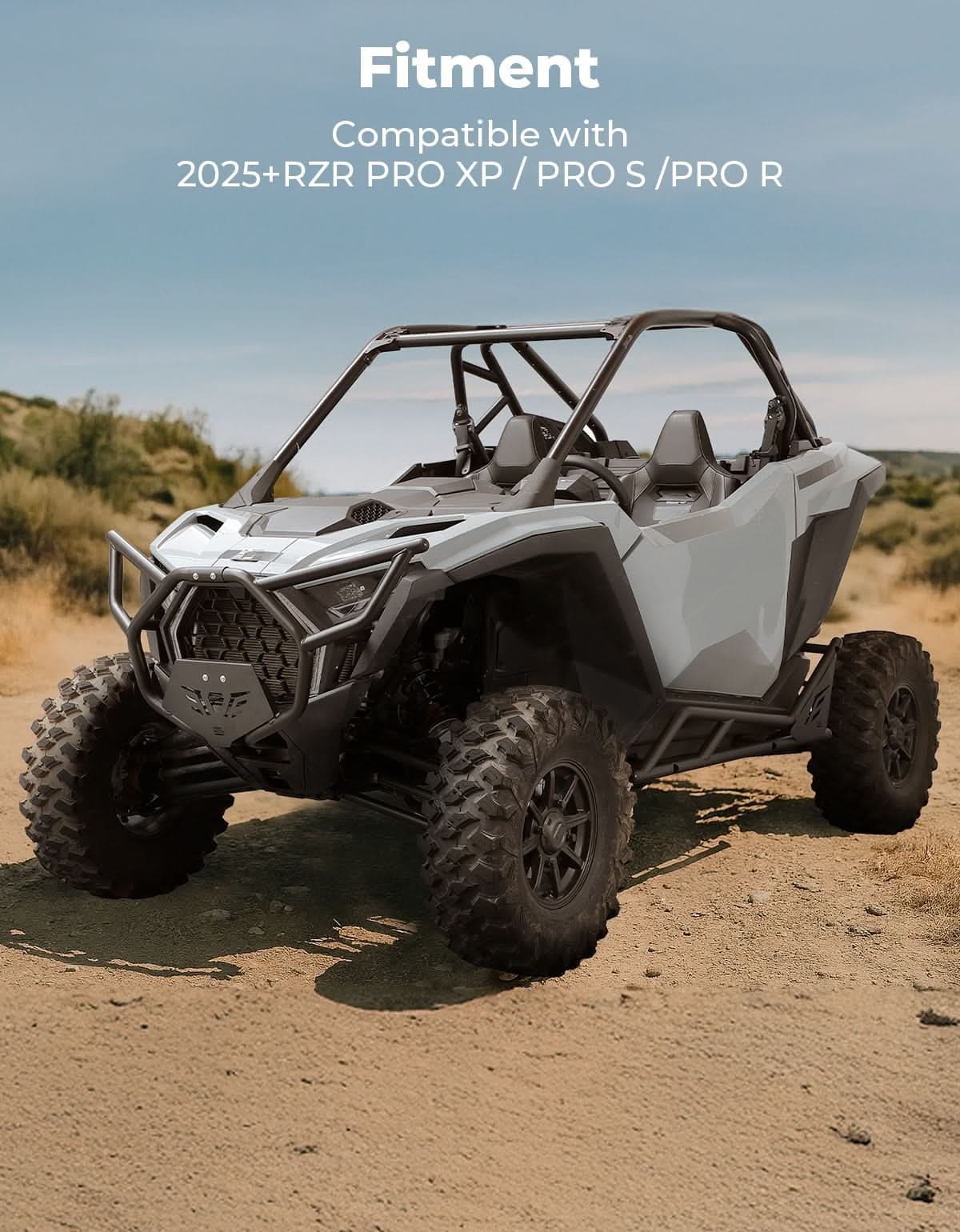 Kemimoto '25 Polaris RZR Pro XP Front Bumper