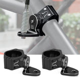 Kemimoto 2Pcs Whip Light & Flag Mount & 12V Switch On-off Spiral Whip Light Set