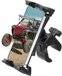 Kemimoto 4.7"-13" Clamps 720° Adjustable Phone Holder