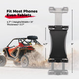 Kemimoto 4.7"-13" Clamps 720° Adjustable Phone Holder