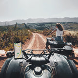 Kemimoto 4.7"-13" Clamps 720° Adjustable Phone Holder